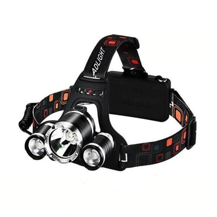 100000LM Rechargeable Headlamp 3T6 XML LED Headlight Head Torch Flashlight AU - Aimall