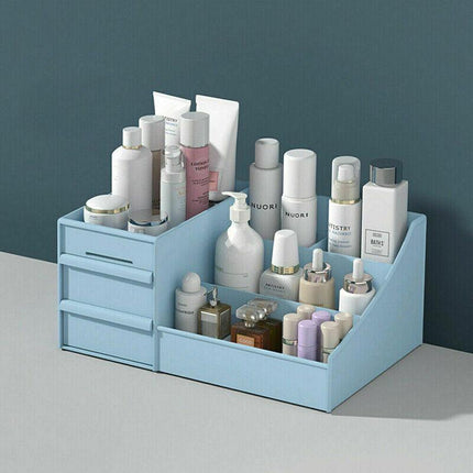 Cosmetic Makeup Organizer with Drawers Bathroom Skincare Storage Box Holder Case - Aimall