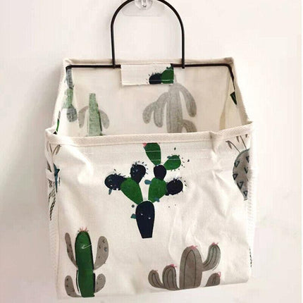 Wall Hanging Storage Bag Home Wardrobe Organiser Pouch Book Holder Phone Pocket - Aimall