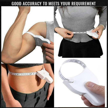Automatic Telescopic Tape Measure Body Waist Chest Arms Legs Measure Tape AU - Aimall