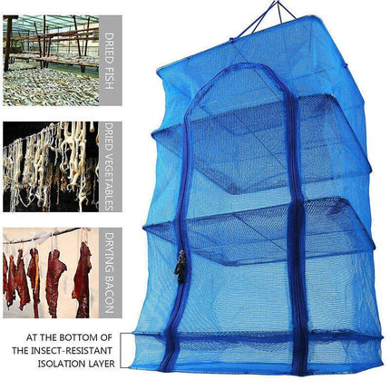 Air Dry Drying Net Vegetable Dehydrator Fruit Meat Fishing Jerky Food Beef Fish - Aimall
