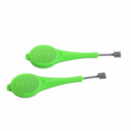 Tea Infuser Loose Tea Leaf Strainer Silicone Filter Diffuser Herbal Spice Reuse - Aimall
