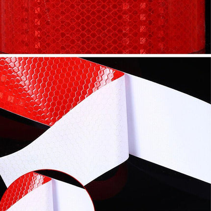 3M Safety Warning Reflective Tapes Adhesive Sticker Car Truck Decal Strip Roll - Aimall
