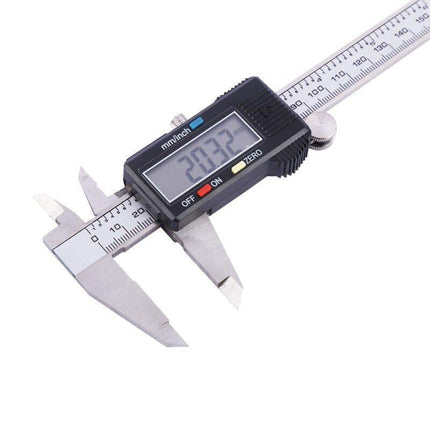 Stainless Steel LCD Digital Electronic Vernier Caliper Micrometer 6" Inch/150MM - Aimall