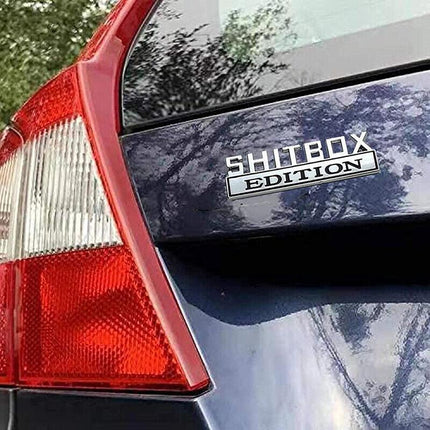 Shitbox Edition Badge Sticker ute 4x4 window bumper funny car decal - AU Stock - Aimall