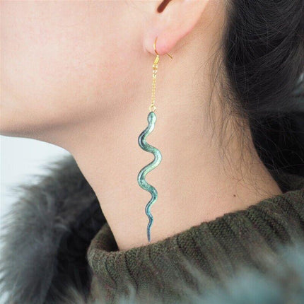 1X Silicone Snake Earring Resin Epoxy Mold Jewelry Pendant Eardrop Casting Mould - Aimall