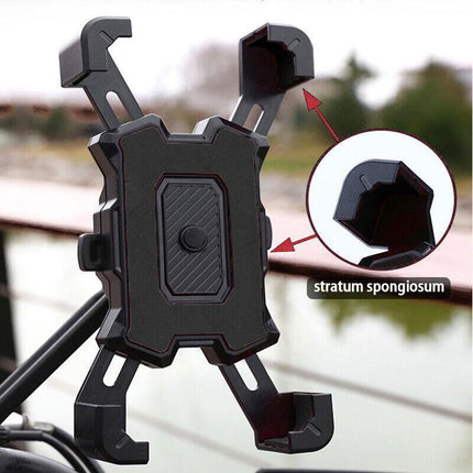 Bike Phone Mount Phone Holder Adjustable Phone Bracket for Bike Motorcycle AU - Aimall