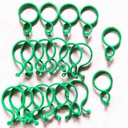 100pcs Garden Plant Clip Reusable Fruits Tomato Vine Grow Support Holder Straps - Aimall