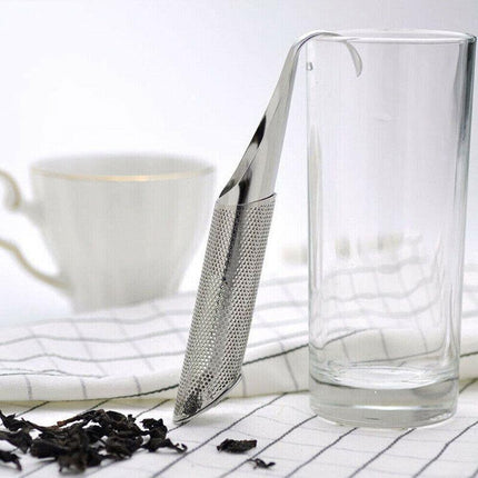 Stainless Steel Tea Infuser Leaf Strainer Herbal Mesh Loose Filter Diffuser Mug - Aimall