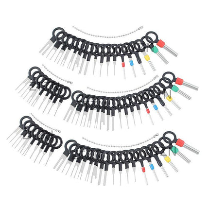 70Pcs Set Pin Ejector Wire Kit Extractor Auto Terminal Removal Connector Tool - Aimall