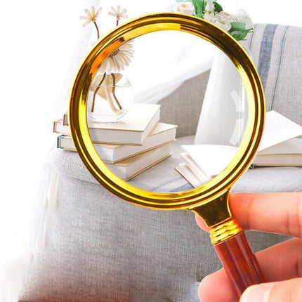 15X Magnifier Magnifying Glass Loupe Reading Jewelry Aid Big Large Handheld 60MM - Aimall