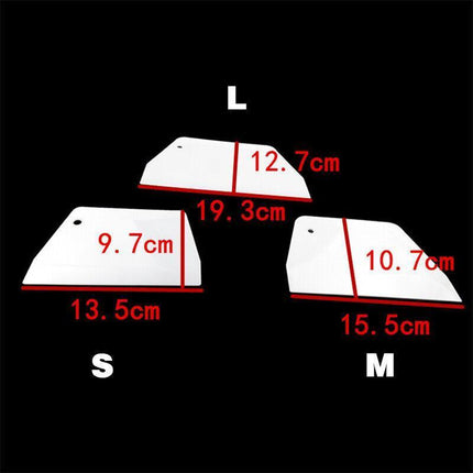 3 Pcs Dough Cutter Scraper Kitchen tool Pastry Bowl divider bench Scrape Fondant - Aimall