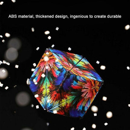 Variety Changeable Magnetic Magic Cube 3D Hand Flip Puzzle Anti Stress Toys Gift - Aimall