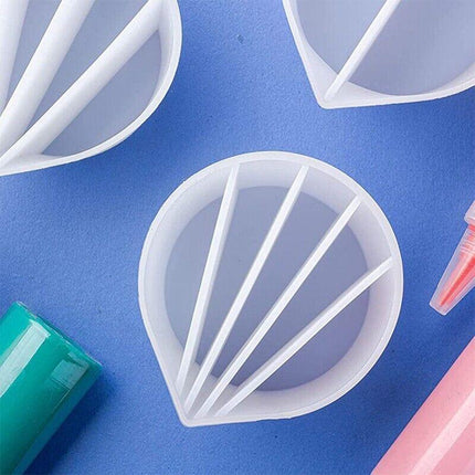 Split Cup Silicone Pouring Tool for Acrylic Paint Epoxy Resin DIY Art Craft Kit. - Aimall