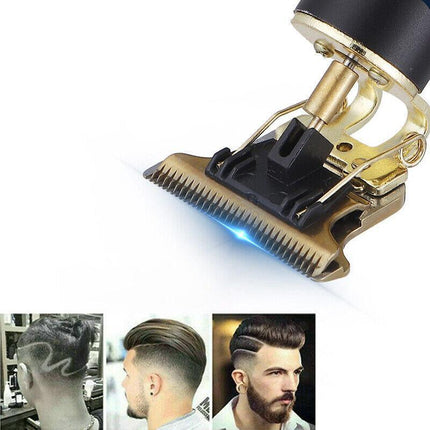 NEW Men Portable Electric Hair Trimmer Clippers Beard Shaver Cutting Cordless AU - Aimall