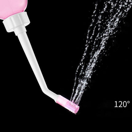 560ML Hygiene Care Washer Water Travel Bidet Sprayer Peri Portable Bottle Shower - Aimall