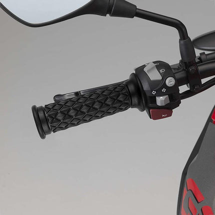 Motorcycle Rubber Gel Hand Grips For 7/8in 22mm Handlebar Sports Bike Universal - Aimall