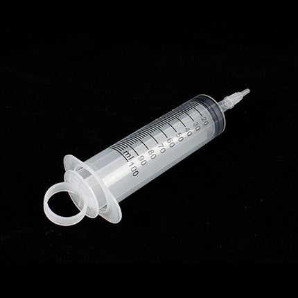 100-200ML Reusable Big Large Plastic Hydroponics Nutrient Measuring Syringe AU - Aimall