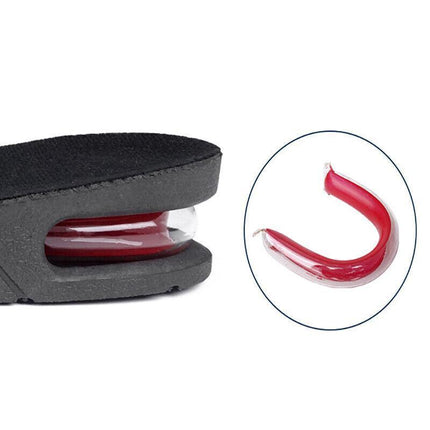 Air Cushion Height Increase Heel Gel Shoes Insoles Inserts Taller Lifts Pad AU - Aimall