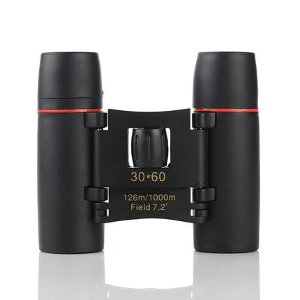 New Day Night Vision Binoculars 30 x 60Outdoor Travel Folding Telescope Stock - Aimall