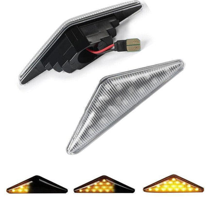 Pair Flowing Side LED Indicator Blinker Light For Ford Falcon FG XT XR6 XR8 FG - Aimall