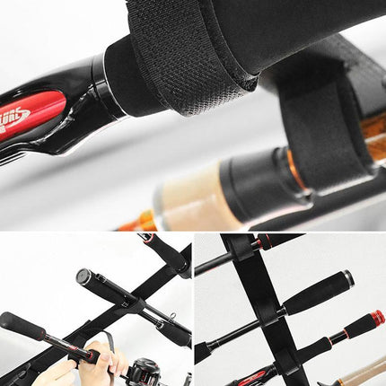 2pcs Car Fishing Rod Strap Fishing Rod Storage Rack Rod Carrier Holder for SUVs - Aimall