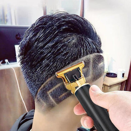 NEW Men Portable Electric Hair Trimmer Clippers Beard Shaver Cutting Cordless AU - Aimall