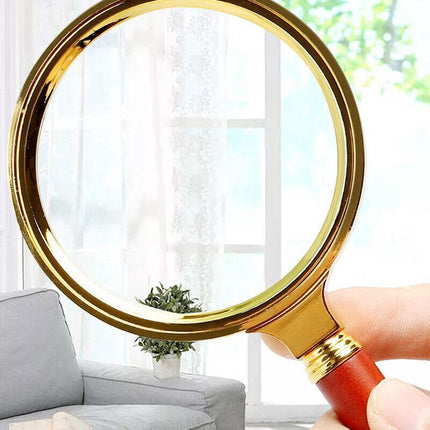 15X Magnifier Magnifying Glass Loupe Reading Jewelry Aid Big Large Handheld 60MM - Aimall