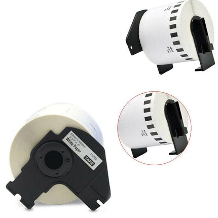 8 Rolls Compatible Brother DK-11202 White Label for QL-570 QL-700 62x100mm PP500 - Aimall
