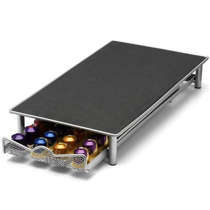 For Nespresso 40 Coffee Capsules Pod Holder Stand Dispenser Rack Storage Capsule - Aimall