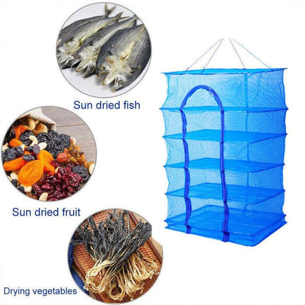 Air Dry Drying Net Vegetable Dehydrator Fruit Meat Fishing Jerky Food Beef Fish - Aimall