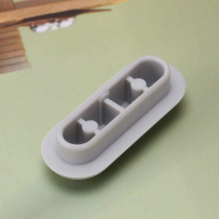 6PCS Toilet Seat Buffers Bumpers Replacement Pads Grey Stop Bumper Accessories - Aimall