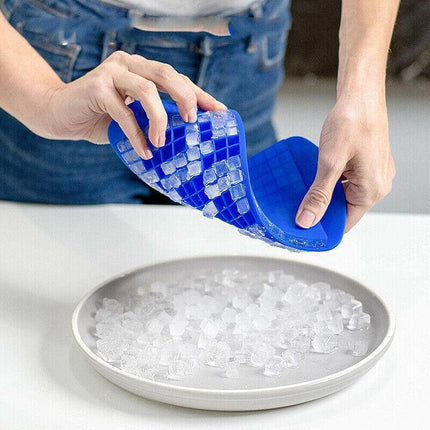 160 Grids Ice Cube Tray Ice Maker Mold Frozen Cubes Silicone Mini Small DIY AU - Aimall