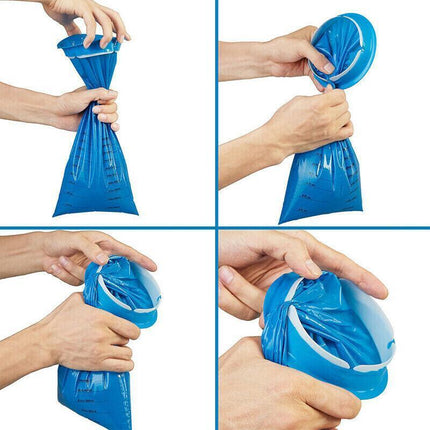 Disposable Vomit Bag in Use