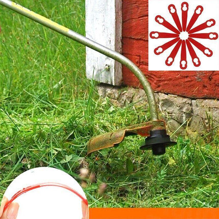 Grass Trimmer Plastic Blades Part Cutter Replace Acc Crop for OZITO Bosh Kuller - Aimall