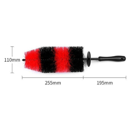 45CM Cleaning Tool Wash Cleaner Tire Rim Scrub Brush Car Vehicle Wheel Hub Brush - Aimall