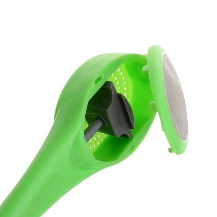 Tea Infuser Loose Tea Leaf Strainer Silicone Filter Diffuser Herbal Spice Reuse - Aimall