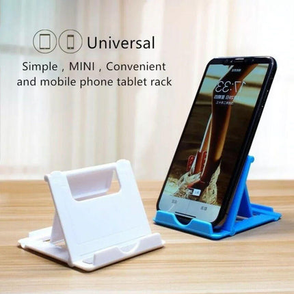 Universal Desk Stand Phone iPad Tablet Holder Adjustable Foldable Portable - Aimall