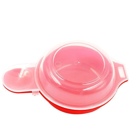 Easy Eggwich Microwave Egg Cooker Poacher Saves Time Eggs Made Easy Cooking 2PCS - Aimall
