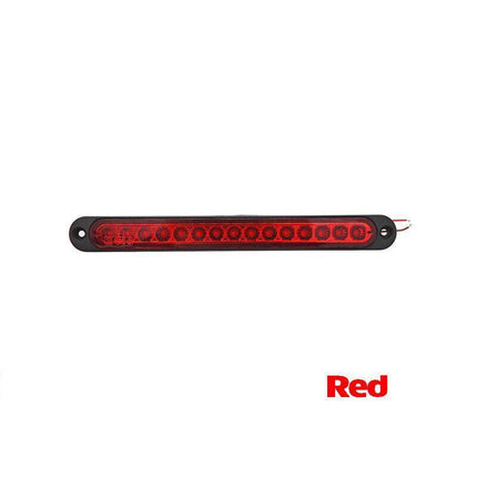 2x 15 LED Tail Light Trailer Truck Caravan UTE Reverse Light Bar Ultra-Slim Lamp - Aimall
