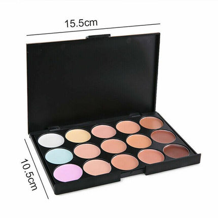 NEW 15Colours Contour Cream Concealer Kit Neutral Makeup Camouflage Palette SALE - Aimall