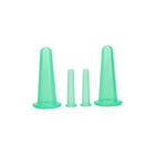 4PCS/set Cup Lifting Massage Silicone Cupping Vacuum Suction Facial Cupping - Aimall