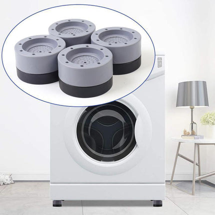 5pcs Anti Vibration Feet Pad Mats Washing Machine Non Slip Shock Proof Laundry - Aimall