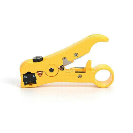 RG6 RG11 RG59 F Type Compression Coax Coaxial Cable Crimper Stripper Tool Kit AU - Aimall