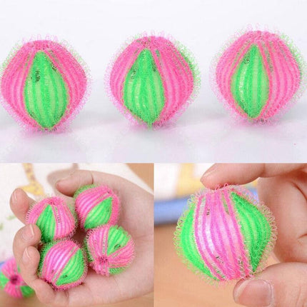 6PCS Wash Ball Grabbing For EA Lint Laundry Hair Cleaning Fluff Washing Machine - Aimall