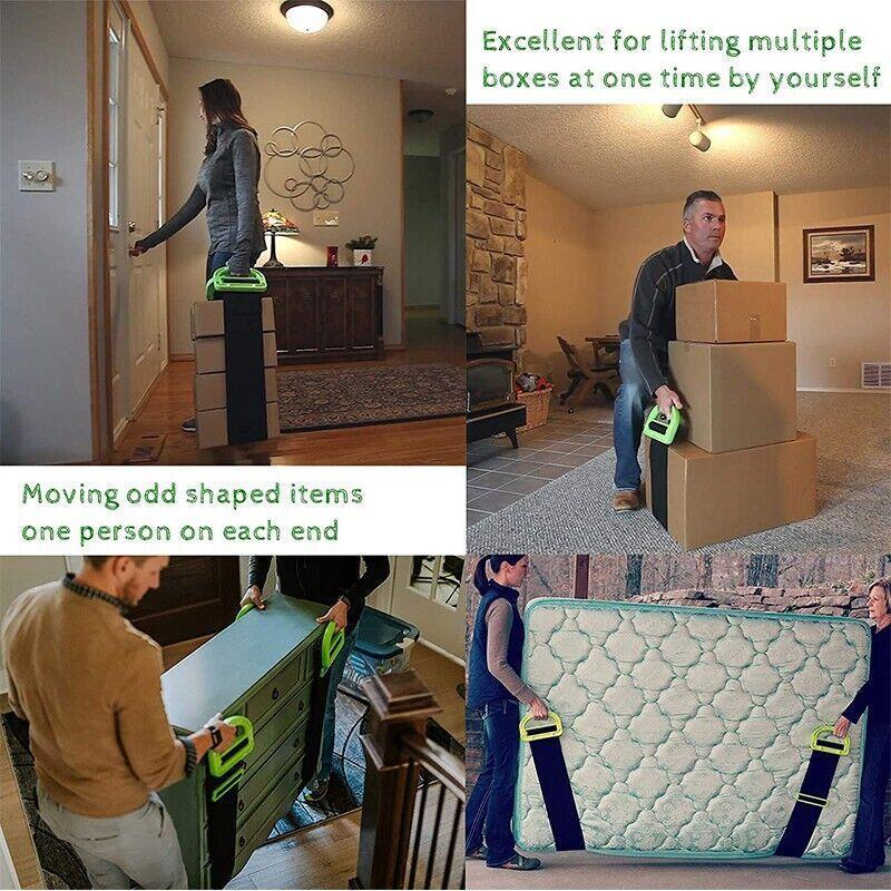 Lifting & Moving Strap Furniture Carrying Belt Heavy Moving Rope W ...