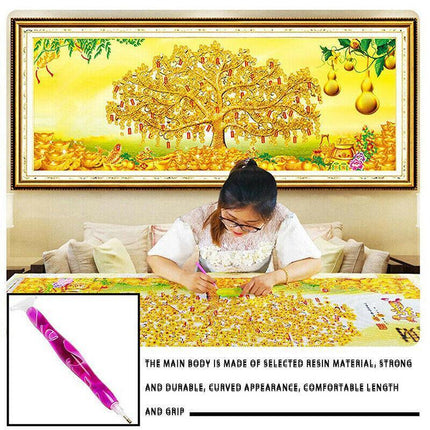 5D Resin Diamond Painting Pen Resin Point Drill Pens Cross Stitch DIY Craft Art - Aimall