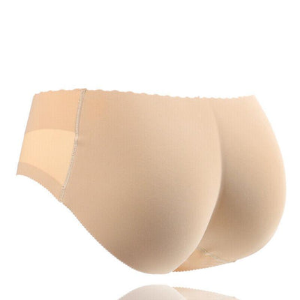 Padded Butt Enhancer Shaper Hip Up Lady Panties Seamless Soft Underwear Au - Aimall