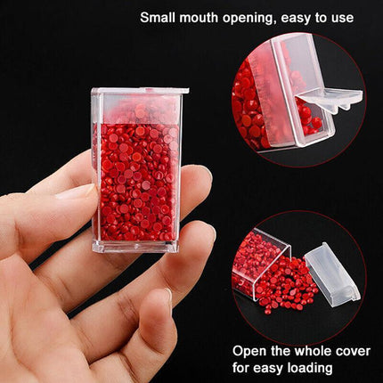 64 Grids Bottles Diamond Painting Storage Box Tool Art Nail Accessories Case Kit - Aimall