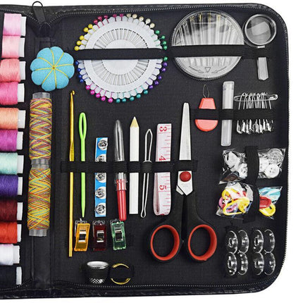 Sewing Kit 183Pcs Portable Mini Premium Travel Home Beginner Emergency AU Stock - Aimall